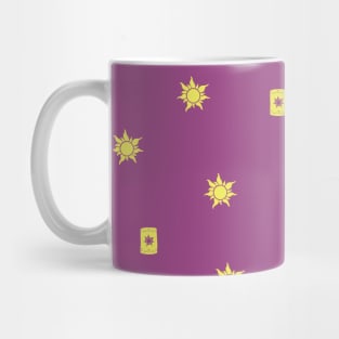 Lost Princess Sun and Lantern Pattern Mug